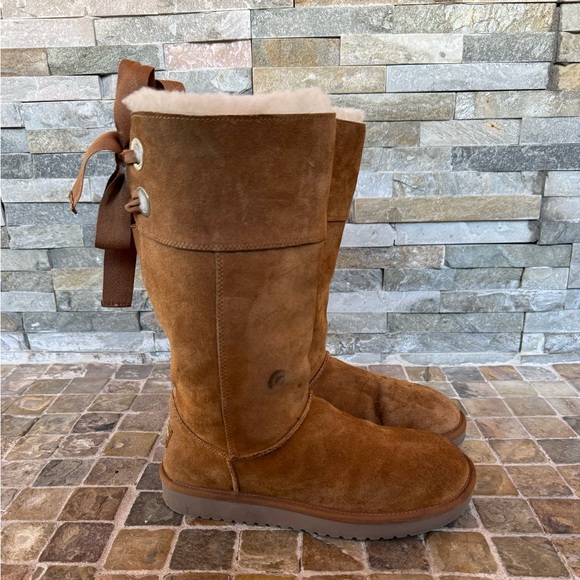 Kookaburra  by ugg Cozy Tan Suede Women's Boots - Picture 8 of 16